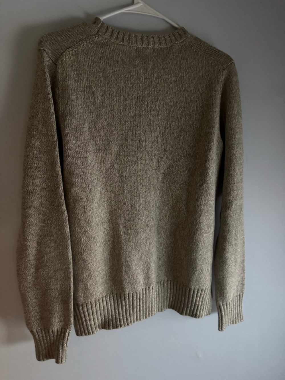 Ralph Lauren Beige Crewneck Sweater with Dog Motif - Picture 4 of 6